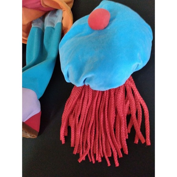 Disney Halloween JOJO CLOWN Deluxe Plush 3 pc Costume XS 36" Lgth 12 1/2" Waist - Picture 6 of 12